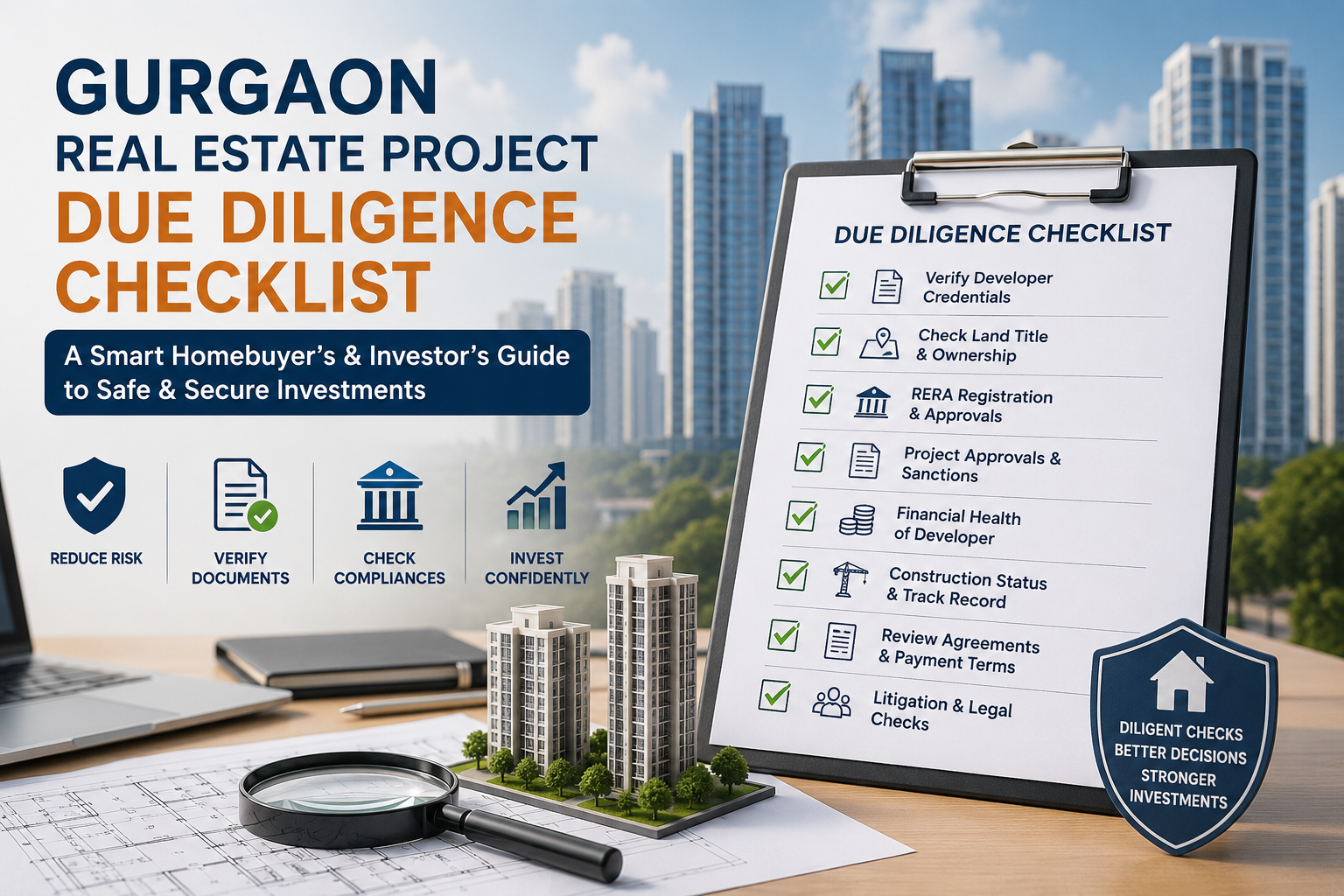 How to Check If a Gurgaon Real Estate Project Is Safe to Invest In