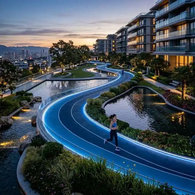 Godrej Sector 63A Jogging & Cycling Track Amenity